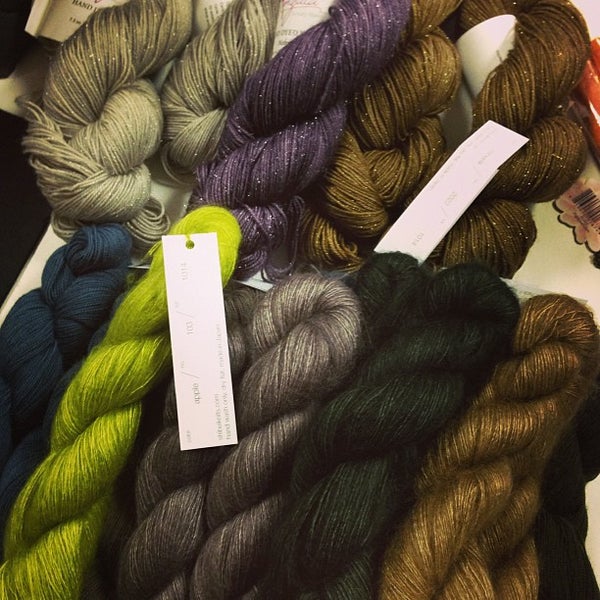 Photo taken at Chelsea Yarns by christina l. on 9/13/2013
