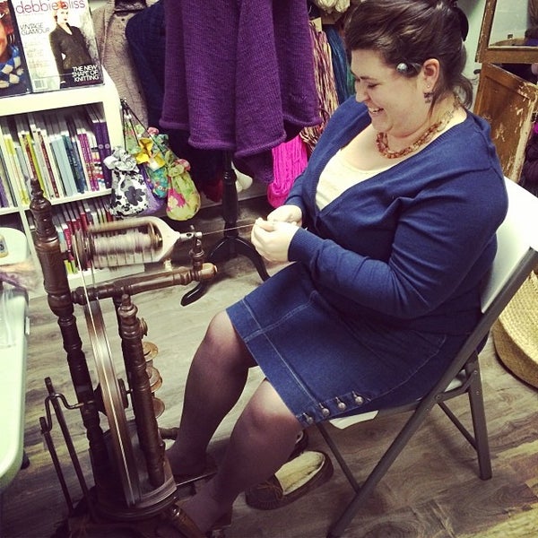 Photo taken at Chelsea Yarns by christina l. on 11/15/2013