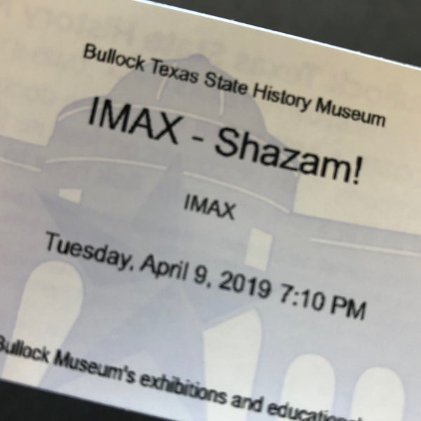 4/9/2019에 Manuel P.님이 Bullock Museum IMAX Theatre에서 찍은 사진