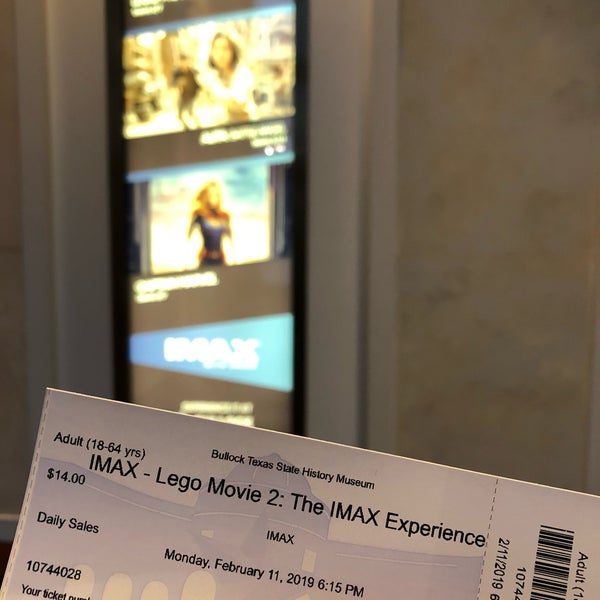 Das Foto wurde bei Bullock Museum IMAX Theatre von Manuel P. am 2/11/2019 aufgenommen