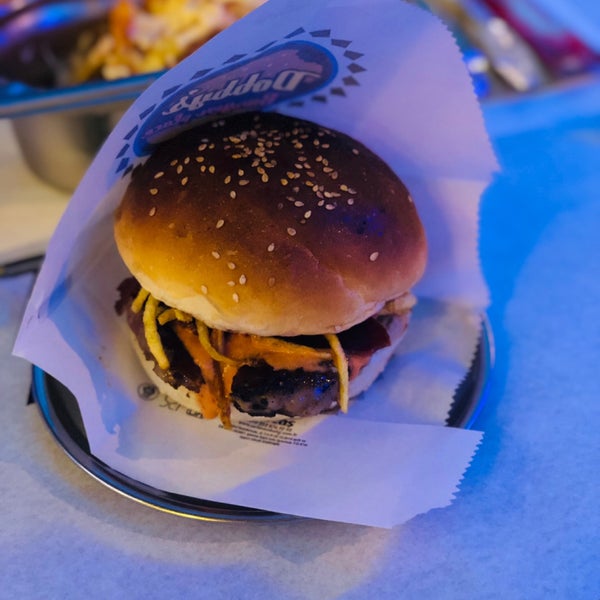Photo taken at Dobby&#39;s Burger Place by Kübra G. on 6/10/2019