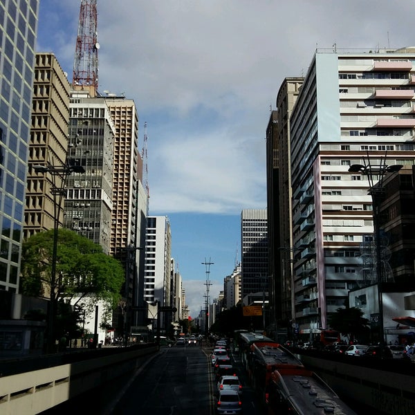 Photo taken at Paulista Avenue by Gabriel R. on 11/19/2016