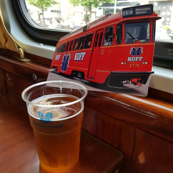 A great way of sightseeing Helsinki in a nice tram with some beers while you're at it.