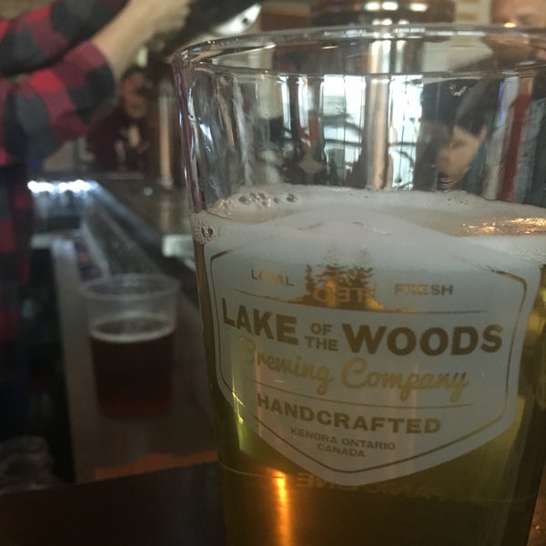 Photo taken at Lake Of The Woods Brewing Company by Katherine C. on 8/27/2016