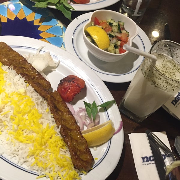 Photo taken at Naab Iranian Restaurant by F on 7/25/2015