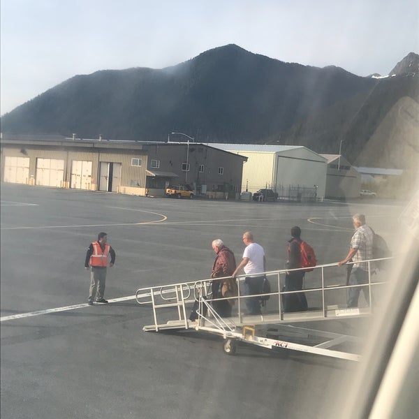 Photo taken at Sitka &#39;Rocky Gutierrez&#39; Airport (SIT) by Aimee P. on 5/28/2017