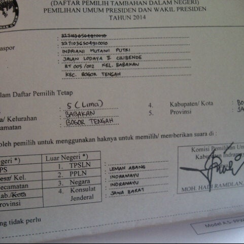 Photos At Kpu Indramayu Indramayu