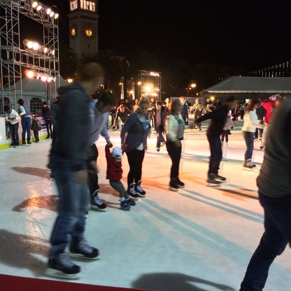 Photo taken at The Holiday Ice Rink at Embarcadero Center by Robert S. on 12/30/2013