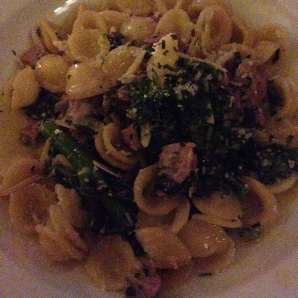 Try the orecchiette! Soooo flavorful :p