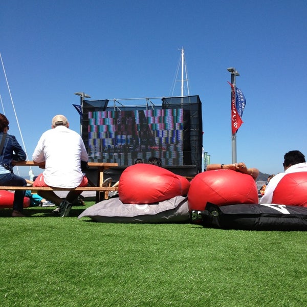 Photo taken at America&#39;s Cup Pavilion by Jade U. on 7/14/2013