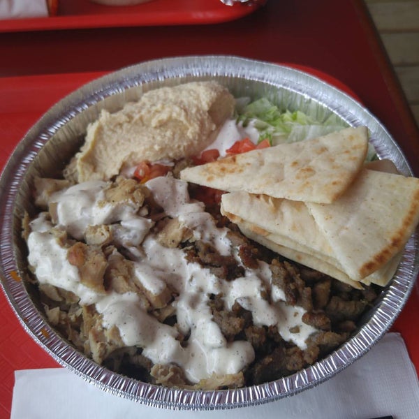 Photo taken at The Halal Guys by Felicia J. on 4/15/2016