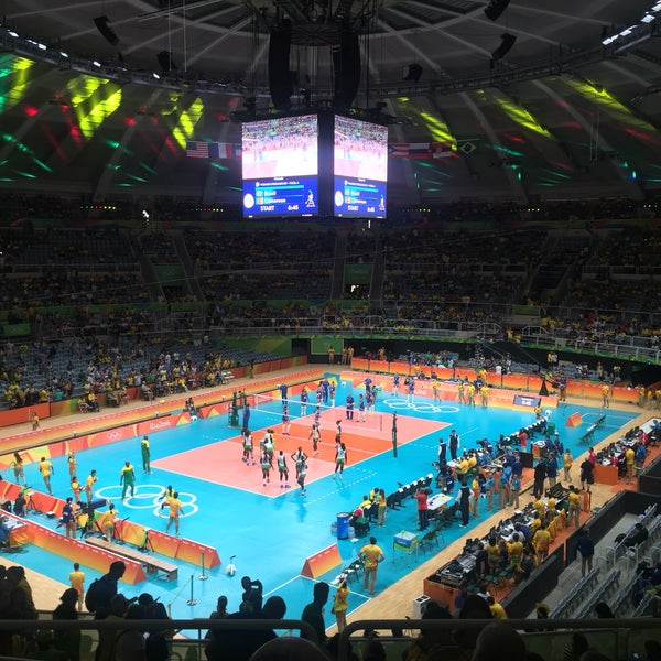 Após a reforma para o Pan 2007 e Olimpíada 2016 virou uma verdadeira arena. É a casa do voleibol brasileiro. #thisisvolleyball