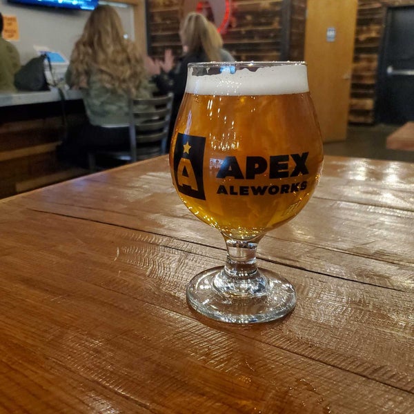 Photo taken at Apex Aleworks Brewery &amp; Taproom by Aaron H. on 1/23/2021