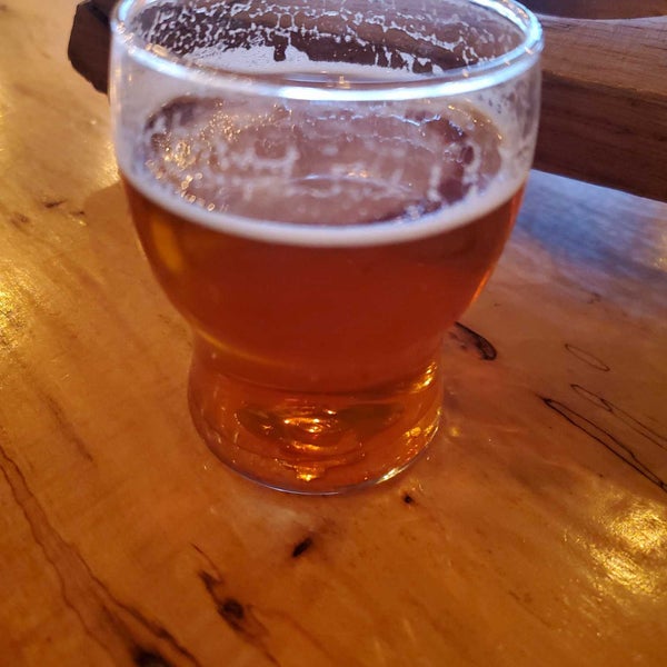 Photo taken at Crane Brewing Company by Aaron H. on 1/30/2021