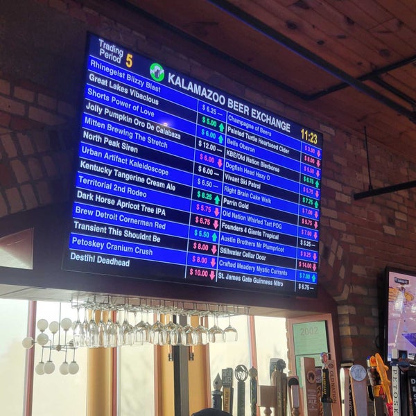 4/12/2023 tarihinde Aaron H.ziyaretçi tarafından Kalamazoo Beer Exchange'de çekilen fotoğraf