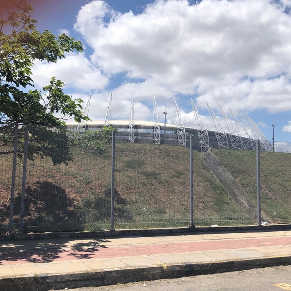 Photo taken at Arena Castelão by Gledson S. on 11/17/2021