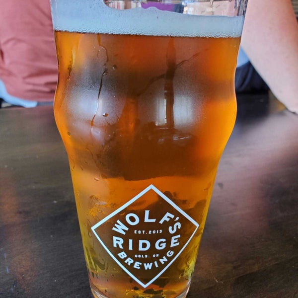 Photo taken at Wolf&#39;s Ridge Brewing by Byron W. on 8/28/2022