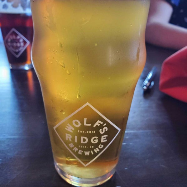 Photo taken at Wolf&#39;s Ridge Brewing by Byron W. on 8/28/2022