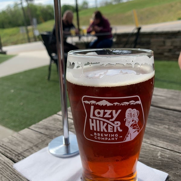 Photo taken at Lazy Hiker Brewing Co. by Colby W. on 5/2/2021