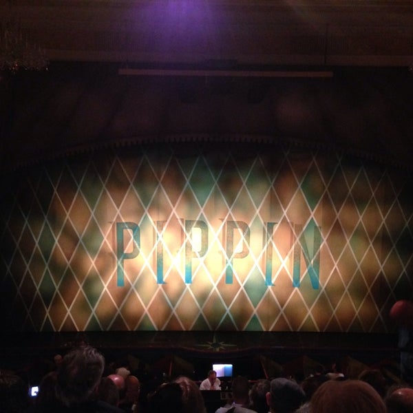 Снимок сделан в PIPPIN The Musical on Broadway пользователем Ademilson C. 9/25/2013