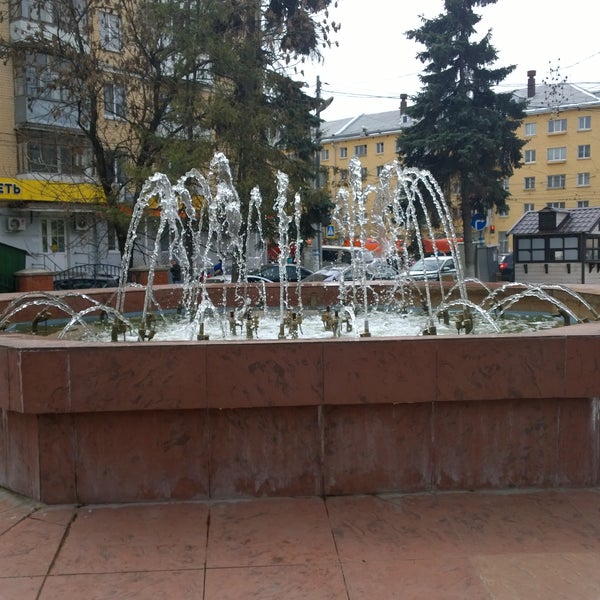 Речной вокзал фонтан