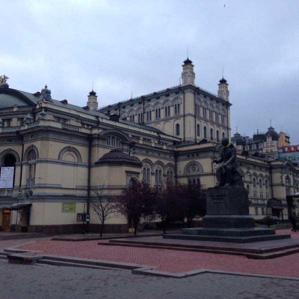 Photo taken at National Opera of Ukraine by Alina U. on 11/9/2015