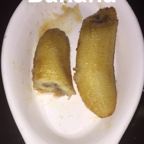 Fried bananas are delicious!