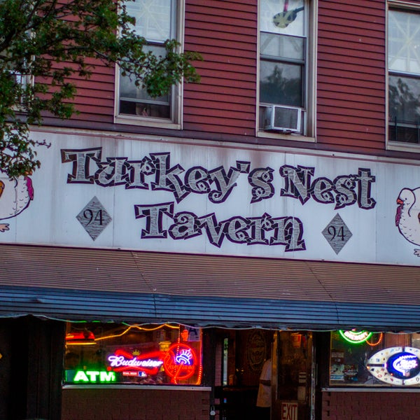 Turkey's Nest Tavern is a classic dive bar where both kickball players and bikers alike enjoy styrofoam cups full of margaritas.