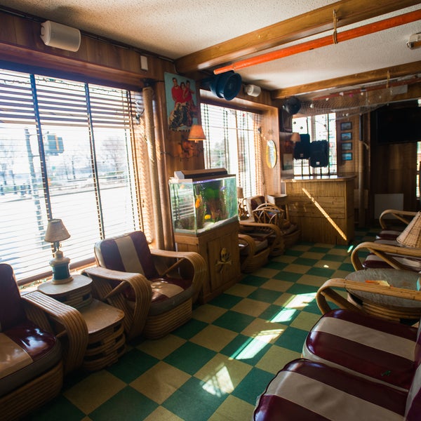 The nautical-themed bar is right at the western edge of the neighborhood, and has gorgeous views of the Hudson River to go along with cheap beers and hand-selected tunes from the old jukebox.