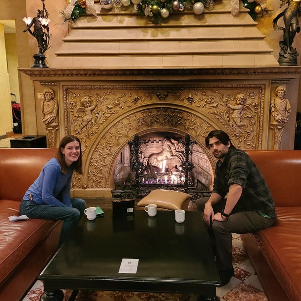 Photo taken at The Pfister Hotel by Alison J. on 12/6/2020