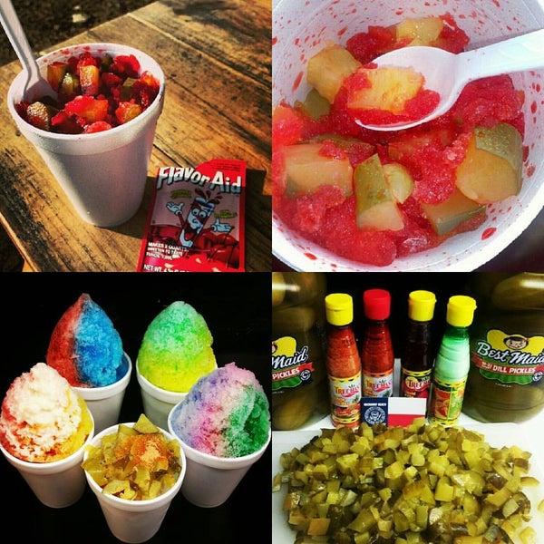 Photo taken at Rockaway Beach ATX Shaved Ice &amp; Subs by Corey R. on 1/7/2016