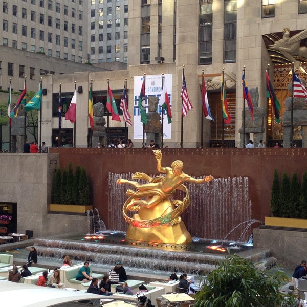 Photo taken at Rockefeller Center by Jesus S. on 5/12/2013