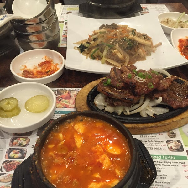 Photo taken at BCD Tofu House by Nicholas A. on 7/28/2015