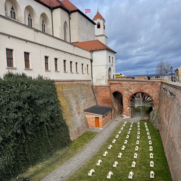 Photo taken at Špilberk Castle by Julia K. on 2/19/2023