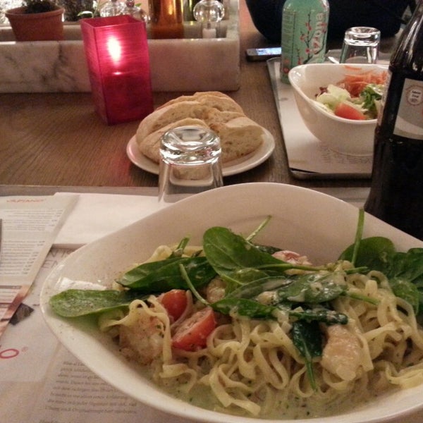 Photo taken at Vapiano by A.Ozge on 12/22/2013