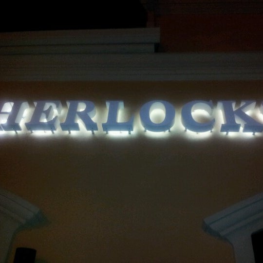 Photo taken at Sherlock&#39;s Baker St. Pub by amy h. on 4/23/2013