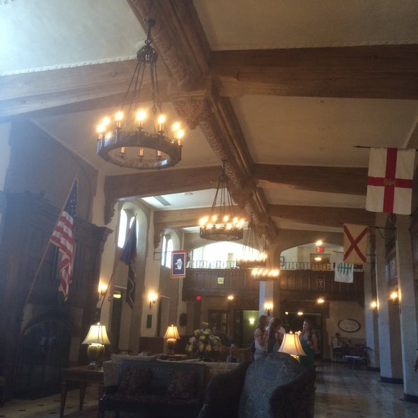 Photo taken at The Thayer Hotel by Kate M. on 7/24/2015