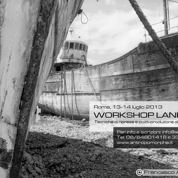 Workshop di Landscape oggi e domani!