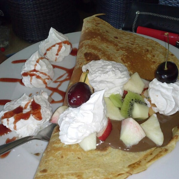 รูปภาพถ่ายที่ Panagakis Crêpe Café โดย λώρα.. เมื่อ 7/4/2014