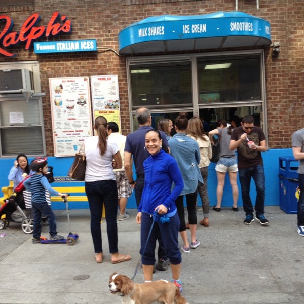 Photo taken at Ralph&#39;s Famous Italian Ices by Carmen A. on 5/1/2014
