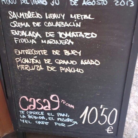 8/30/2013 tarihinde marioziyaretçi tarafından Restaurante Casa9'de çekilen fotoğraf