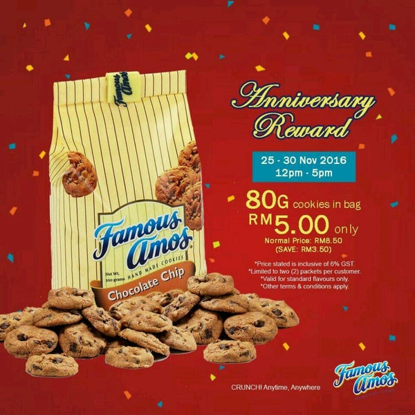 Sentral famous amos kl
