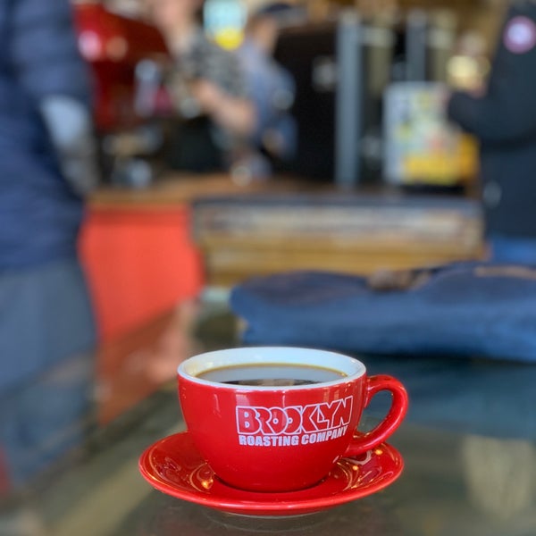 Photo taken at Brooklyn Roasting Company by LukaSH on 3/9/2019