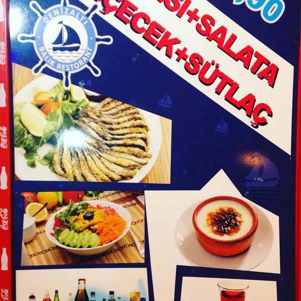 Das Foto wurde bei Denizaltı Balık Restorant von CANER©️🇹🇷 am 2/18/2016 aufgenommen