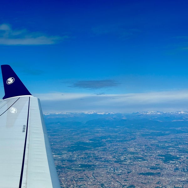 Photo taken at Milan Linate Airport (LIN) by Fm D. on 4/19/2024