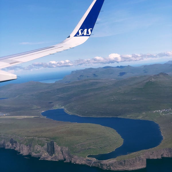 Photo taken at Vagar Airport (FAE) by Adley on 8/9/2019