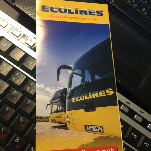 Автобусы Ecolines Эстония
