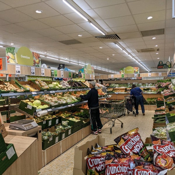 Lidl Dresden'de Süpermarket