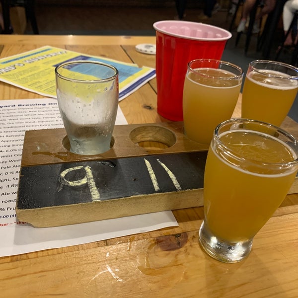 Photo taken at The Shipyard Brewing Company by Liz S. on 7/16/2021
