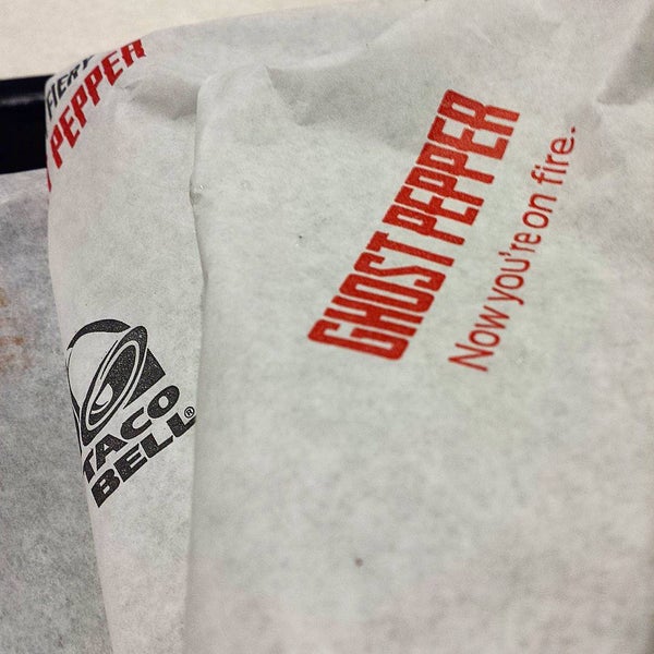 Taco Bell Fast Food Restaurant in